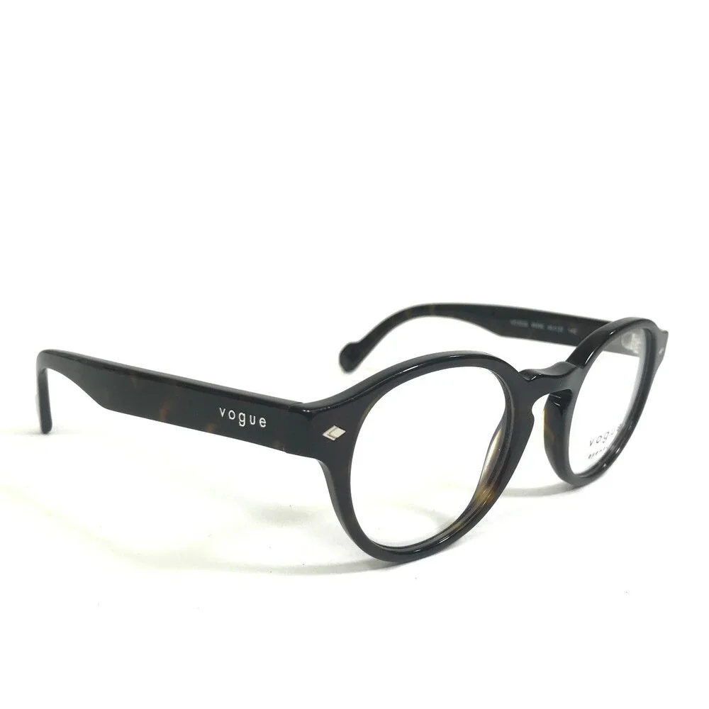 Vogue Eyeglasses Frames VO5332 W656 Brown Tortoise Round Full Rim 46-22-145